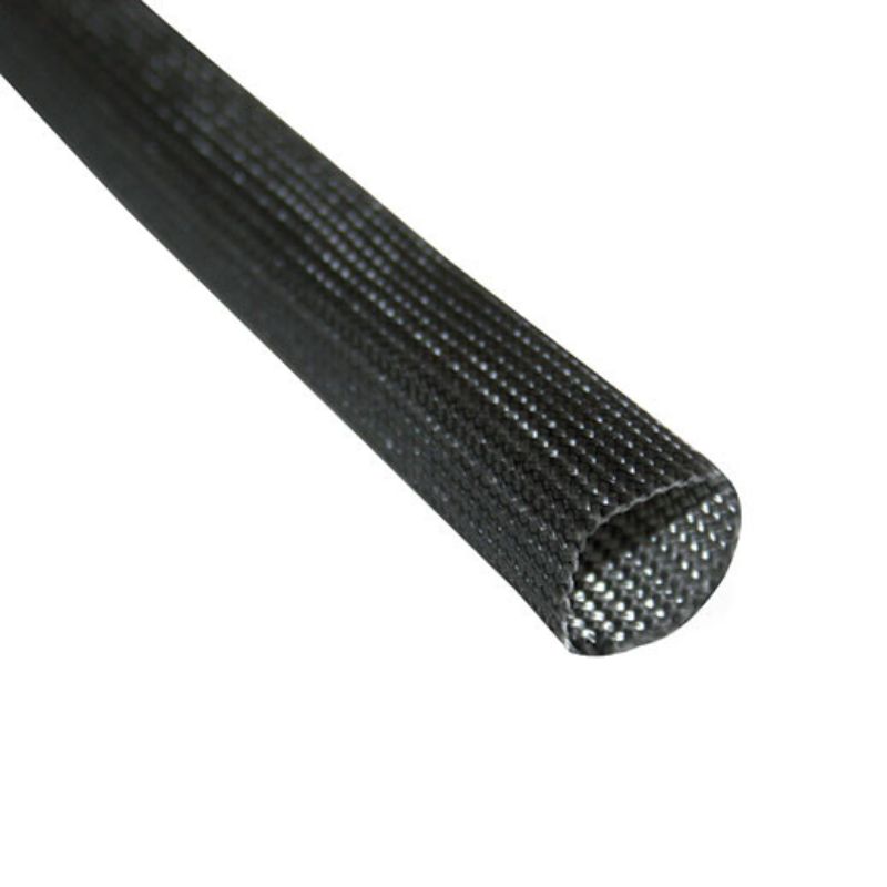 Quadrios 22CA165 22CA165 Gaine tressée noir polyester 13 à 14 mm  Marchandise vendue au mètre S620432